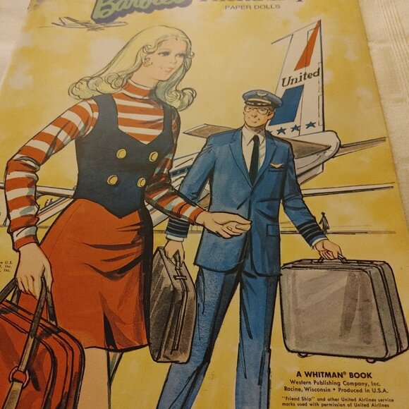 DOLL_Paper Doll Books Vintage Set of 8 - Picture 1 of 14